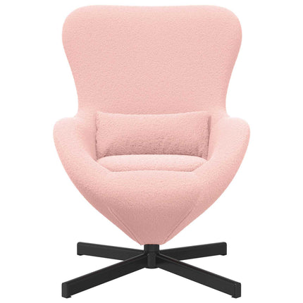 Äggfåtölj Rosa 63 x 73 x 90 cm tyg