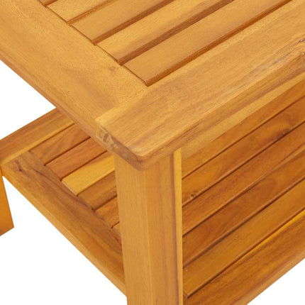 Sidobord Olivenatur 70 x 40 x 45 cm Massivt Akaciaträ