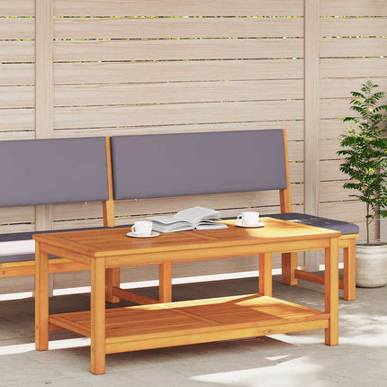 Sidobord Olivenatur 110 x 55 x 45 cm Massivt Akaciaträ