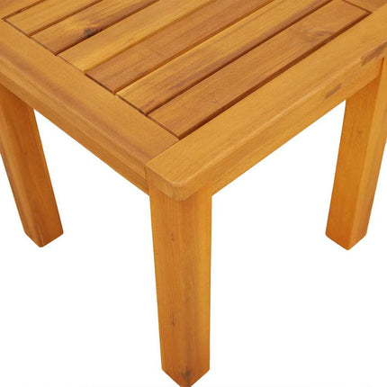 Sidobord Olivenatur 35 x 35 x 34 cm Massivt Akaciaträ