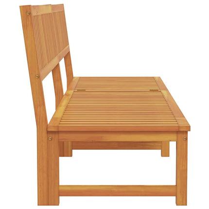 Solstol Reclining Olivenatur 200 x 57 x 75cm Massivt akaciaträ