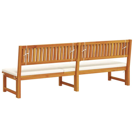 Solstol Reclining Olivenatur 200 x 57 x 75cm Massivt akaciaträ
