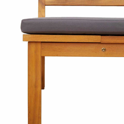 Solstol Reclining Olivenatur 200 x 57 x 75cm Massivt akaciaträ
