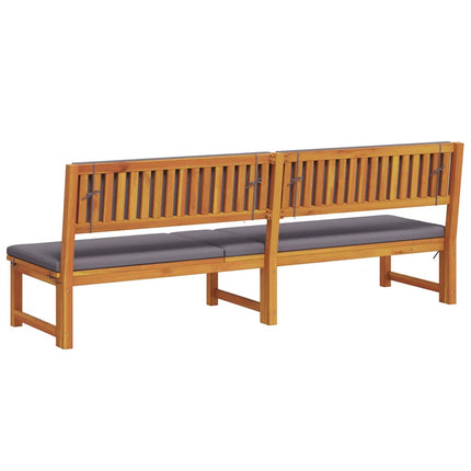 Solstol Reclining Olivenatur 200 x 57 x 75cm Massivt akaciaträ