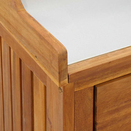 Trädgårdsskab Naturfärg 78 x 36,5 x 78 cm Massivt Akaciaträ