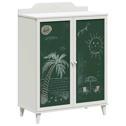 Barnens kreativa förvaring ROROS Vit 80 x 40 x 110 cm