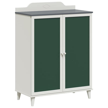 Barnens kreativa förvaring ROROS Grå och Vit 80 x 40 x 110 cm