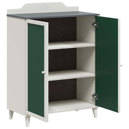 Barnens kreativa förvaring ROROS Grå och Vit 80 x 40 x 110 cm
