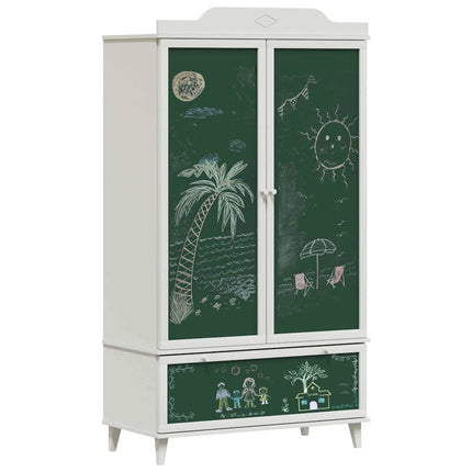 Barnens kreativa förvaring ROROS Vit 90 x 45 x 165 cm