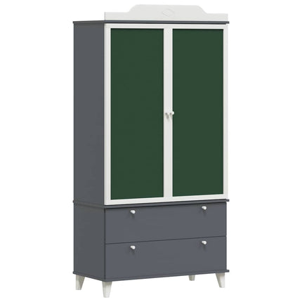Barnens kreativa förvaring ROROS Grå och Vit 90 x 45 x 180 cm
