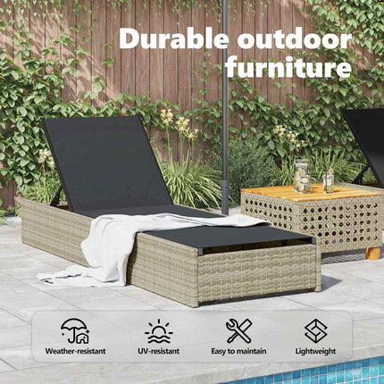 Solstol Reclining Beige 200.5 x 70 x 75 cm konstrotting