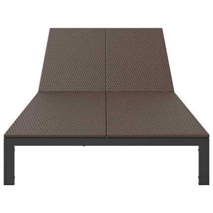 Solbädd Brun 206 x 115 x 75 cm konstrotting