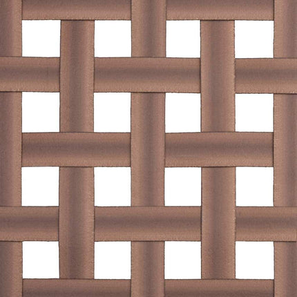 Trädgård Stol 2 pcs Brun 78 x 55,5 x 75,5 cm konstrotting