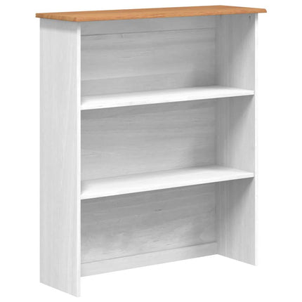 Hutch med låda ASKIM Vit 91 x 40 x 184 cm Massiv furu