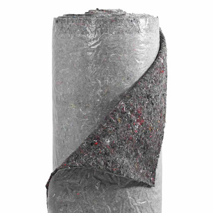 Dammmadrass Grå 1 x 10 m Polyester och Bomull