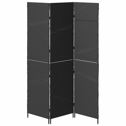 Rumsavskiljare Svart 146 x 180 cm konstrotting