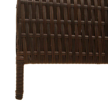 Rumsavskiljare Brun 146 x 180 cm konstrotting