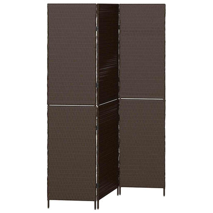 Rumsavskiljare Brun 146 x 180 cm konstrotting