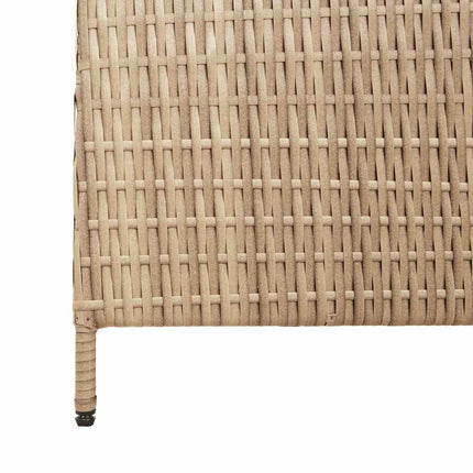 Rumsavskiljare Beige 242 x 180 cm konstrotting