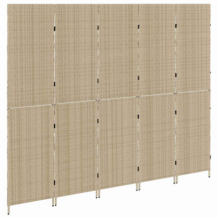 Rumsavskiljare Beige 242 x 180 cm konstrotting