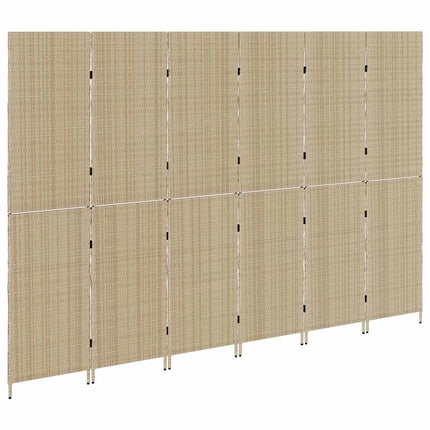 Rumsavskiljare Beige 292 x 180 cm konstrotting