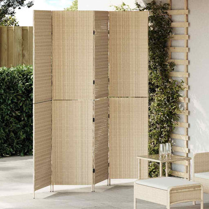 Rumsavskiljare Beige 195 x 180 cm konstrotting