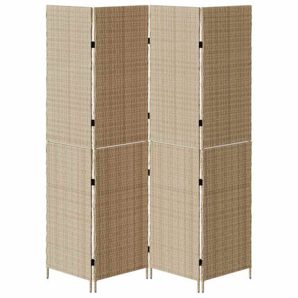Rumsavskiljare Beige 195 x 180 cm konstrotting