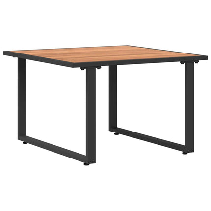 Trädgårdsoffset 2 pcs Taupe Stål