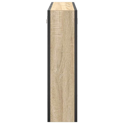 Spegelskåp Sonoma-ek 60 x 16 x 60 cm Konstruerat trä
