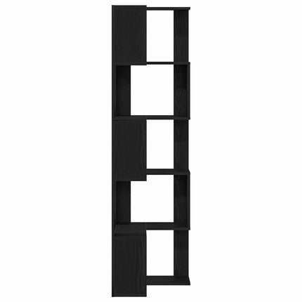 Bokhylla Svart Ek 50 x 50 x 179 cm