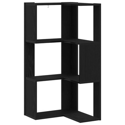 Bokhylla Svart Ek 50 x 50 x 102 cm