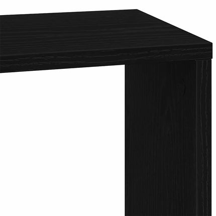 Bokhylla Svart Ek 45 x 23,5 x 162,5 cm