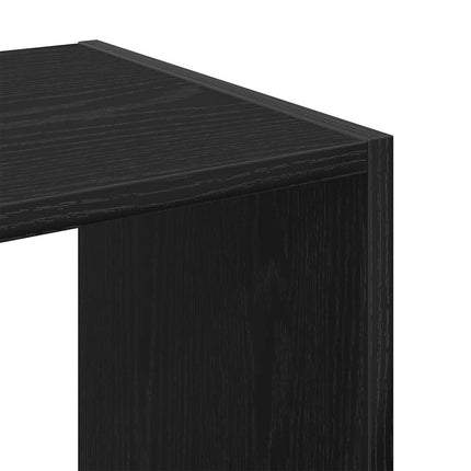 Bokhylla Svart Ek 68,5 x 32 x 68,5 cm