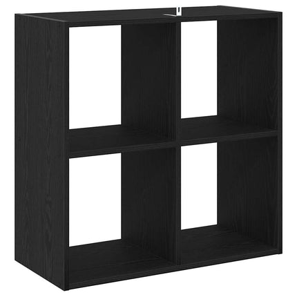 Bokhylla Svart Ek 68,5 x 32 x 68,5 cm