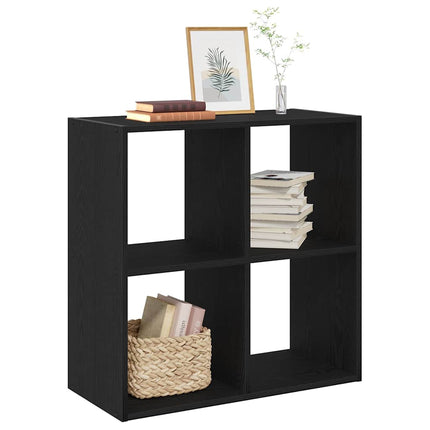 Bokhylla Svart Ek 68,5 x 32 x 68,5 cm