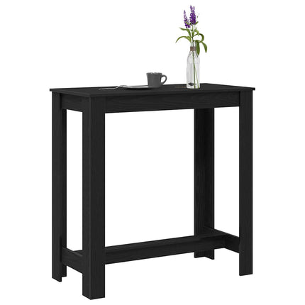 Barbord Svart Ek 102 x 50 x 103.5 cm Konstruerat trä