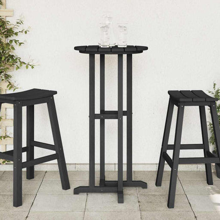 Barbord Svart 55 x 55 x 107 cm polyeten