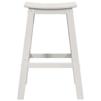 Barpall 2 st Vit 52 x 43 x 73,5 cm HDPE
