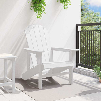 Adirondackstol Vit 82 x 74 x 92 cm HDPE