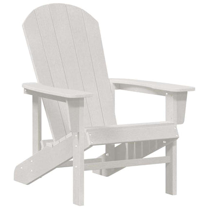 Adirondackstol Vit 82 x 74 x 92 cm HDPE