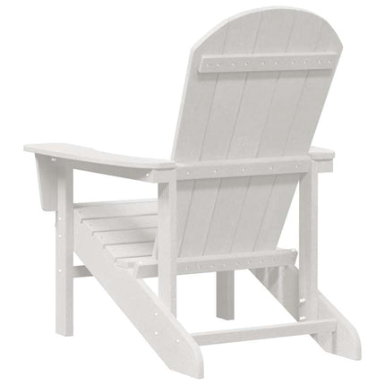 Adirondackstol Vit 82 x 74 x 92 cm HDPE