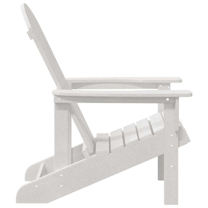 Adirondackstol Vit 82 x 74 x 92 cm HDPE