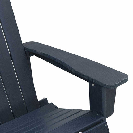 Adirondack Gungstol Mörkblå 92 x 73,5 x 92 cm HDPE