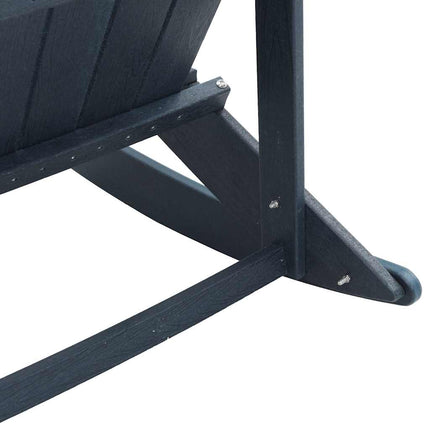 Adirondack Gungstol Mörkblå 92 x 73,5 x 92 cm HDPE