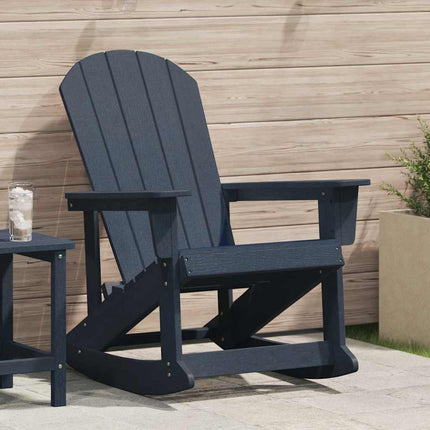 Adirondack Gungstol Mörkblå 92 x 73,5 x 92 cm HDPE
