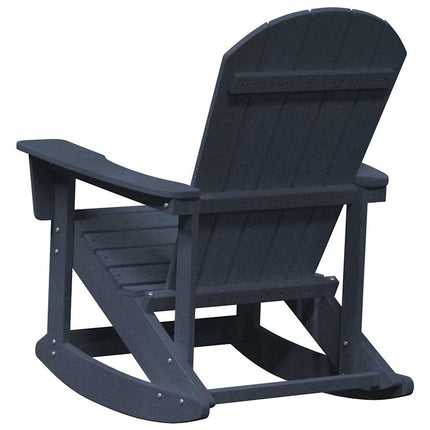 Adirondack Gungstol Mörkblå 92 x 73,5 x 92 cm HDPE