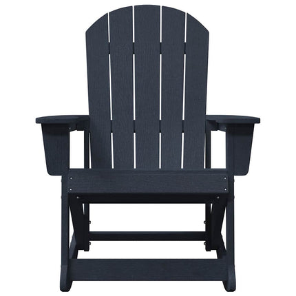 Adirondack Gungstol Mörkblå 92 x 73,5 x 92 cm HDPE