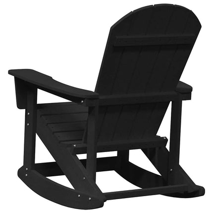 Adirondack Gungstol Svart 92 x 73,5 x 92 cm HDPE