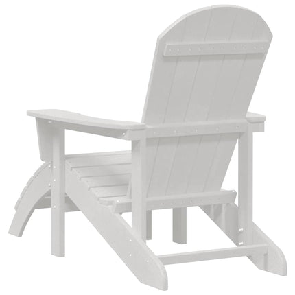 Adirondackstol Vit 82 x 74 x 92 cm HDPE