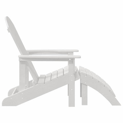 Adirondackstol Vit 82 x 74 x 92 cm HDPE